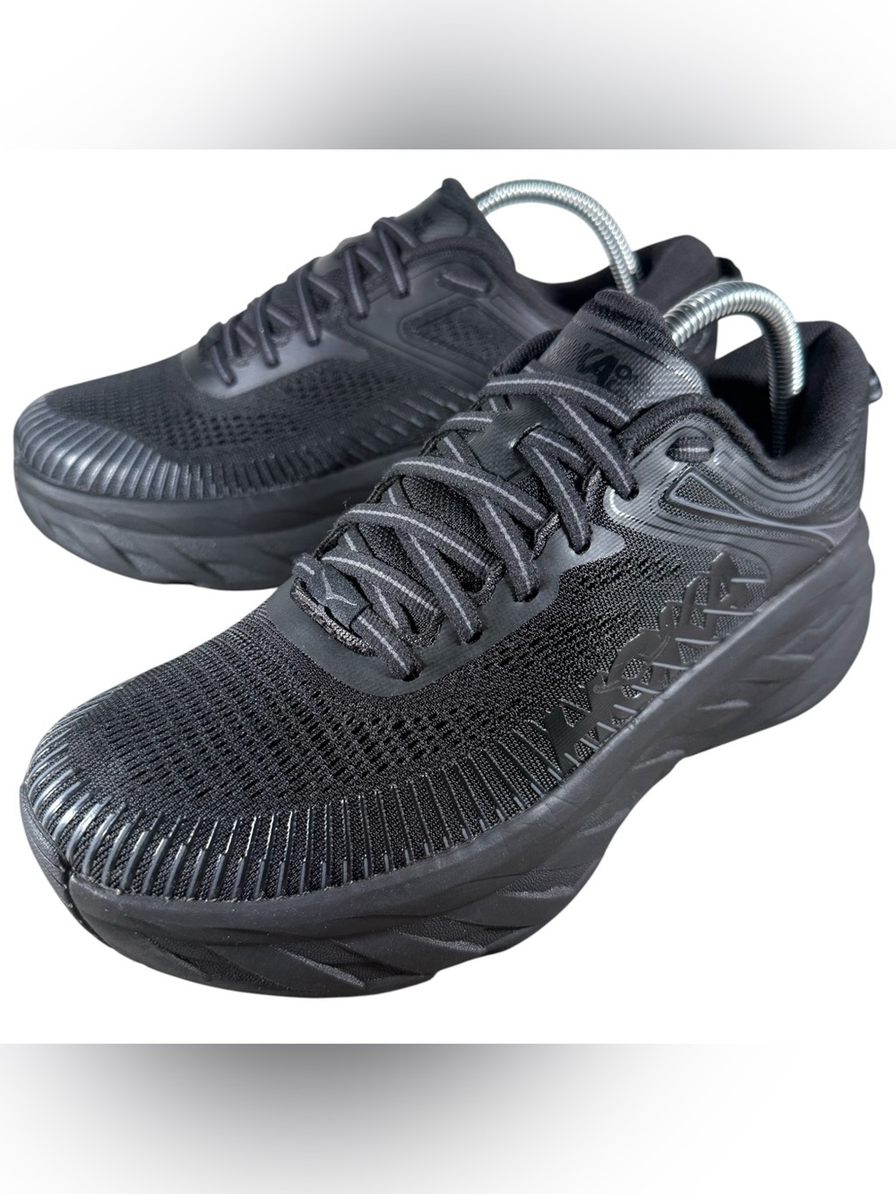Hoka One One Bondi 7 Women's Size 8.5 Running Sneakers Black